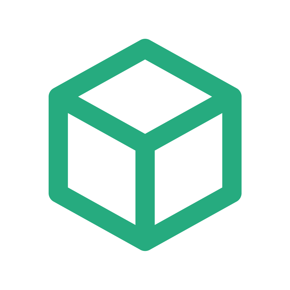 Immersive 3D spaces icon